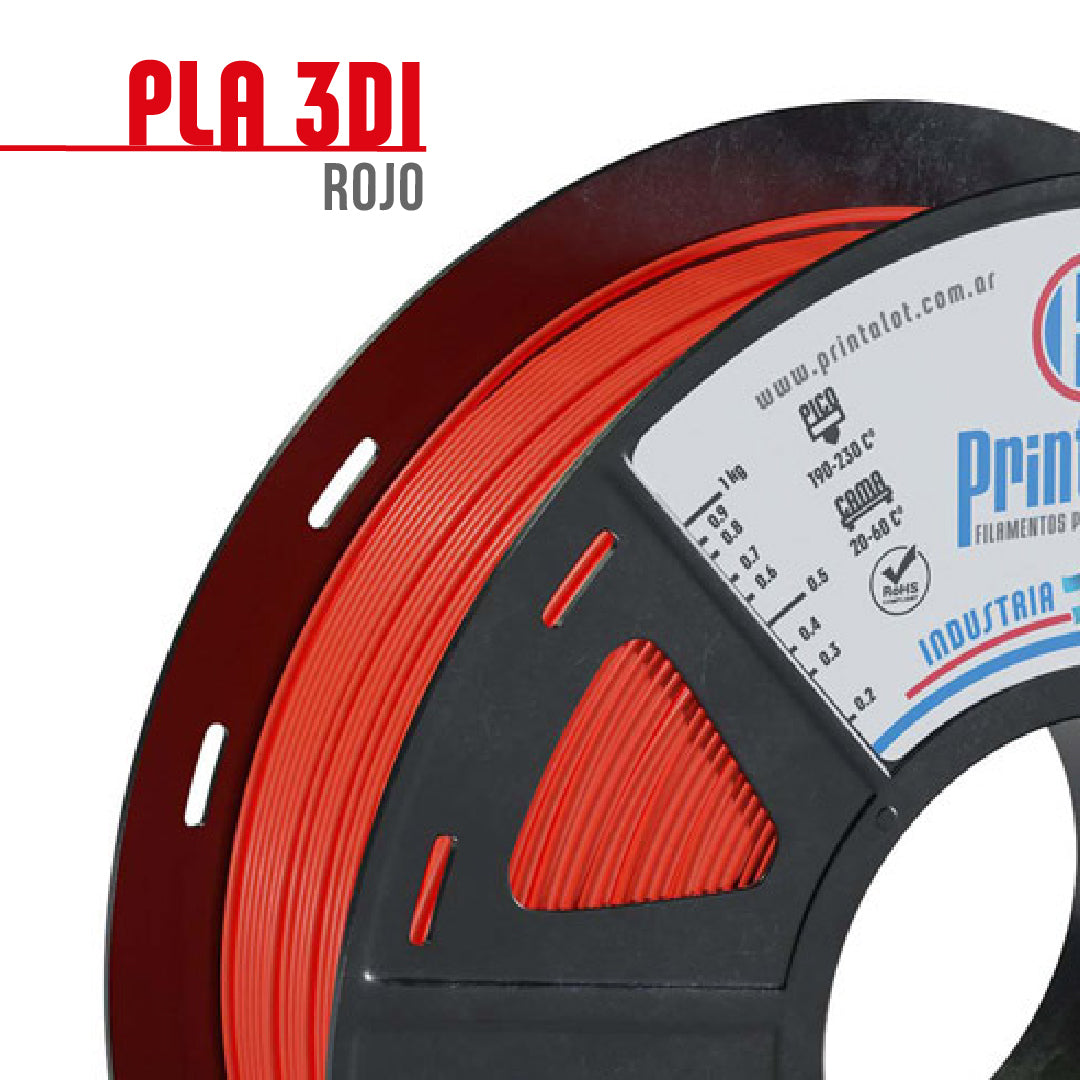 PLA 3Di (850) Rojo