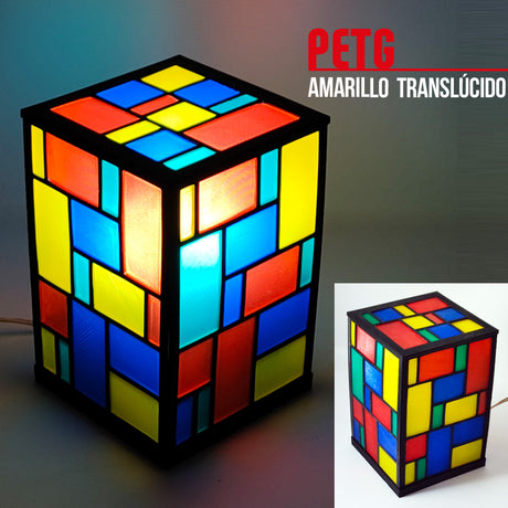 PETg Amarillo Translúcido