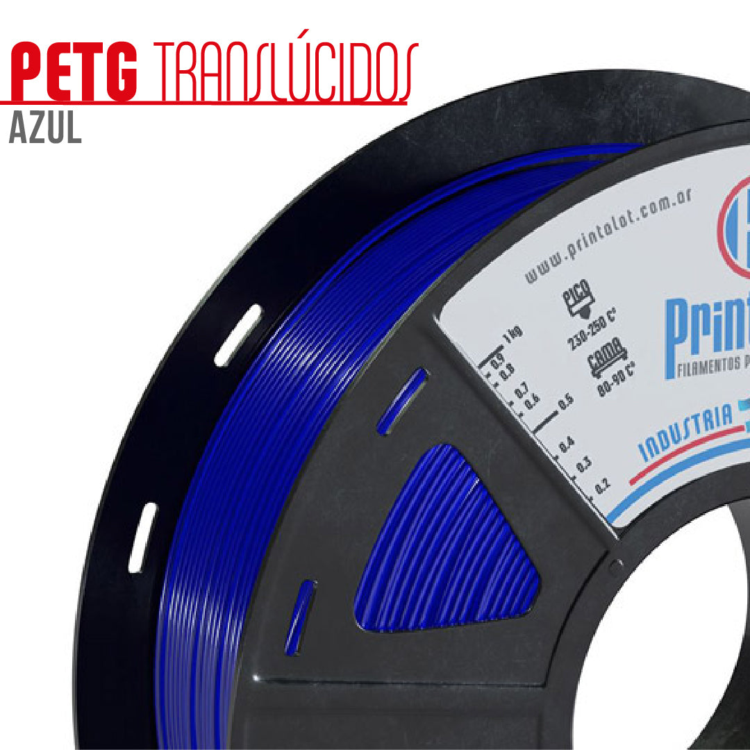 PETg Azul Translúcido