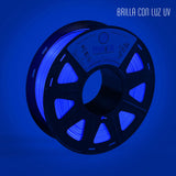 PLA Azul Fluorescente