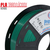 PLA Verde Translúcido